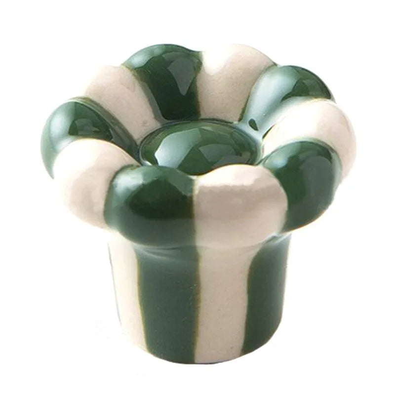 1Pc Ceramic Cabinet Knobs Wardrobe Handle Cupboard Cabinet Handle Door Pulls Cartoon Furniture Drawer Knob Cabinet Handles