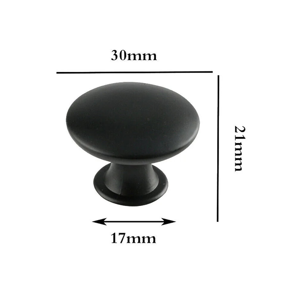 5 Colors Round Cabinet Knobs Mini Knob Cabinet Handles Metal Drawer Hand Pulls Kitchen Cabinet Door Wardrobe Handles Hardware