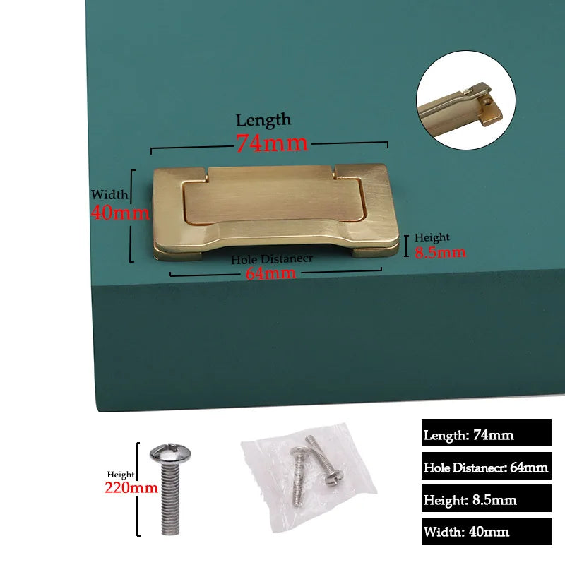 Modern Door Knobs and Handles For Interior Doors Golden Furniture Cabinets Drawers Solid Kitchen Cupboard Handles Pull