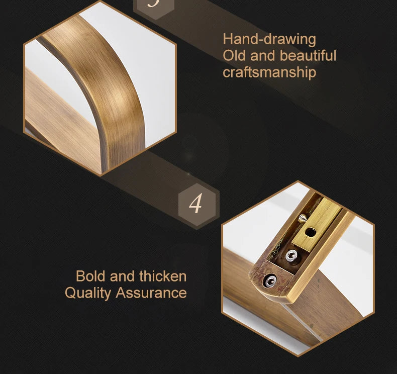 Soild brass antique bathroom accessories set towel bar shelf hook toilet paper rack brush holder mirror banheiro hardware