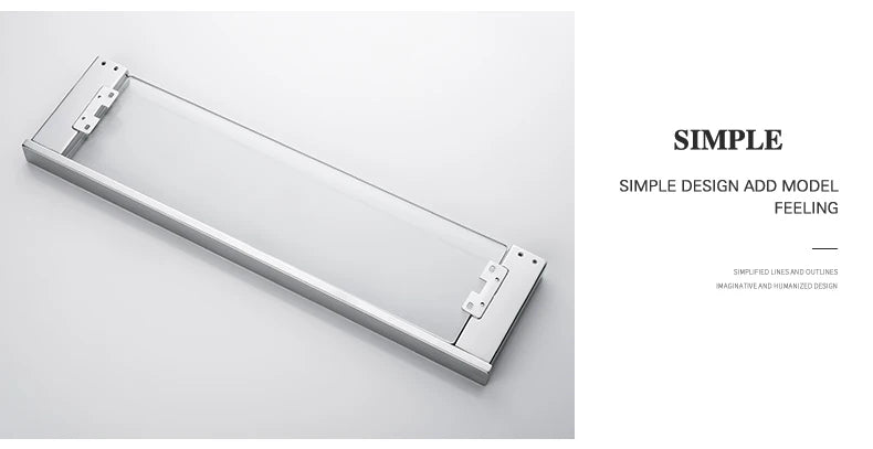 Stainless Steel Bathroom Accessories Wall Shelf Towel Bar Rack Rail Toilet Brush Roll Paper Holder Soap Dish Bathroom Hardware