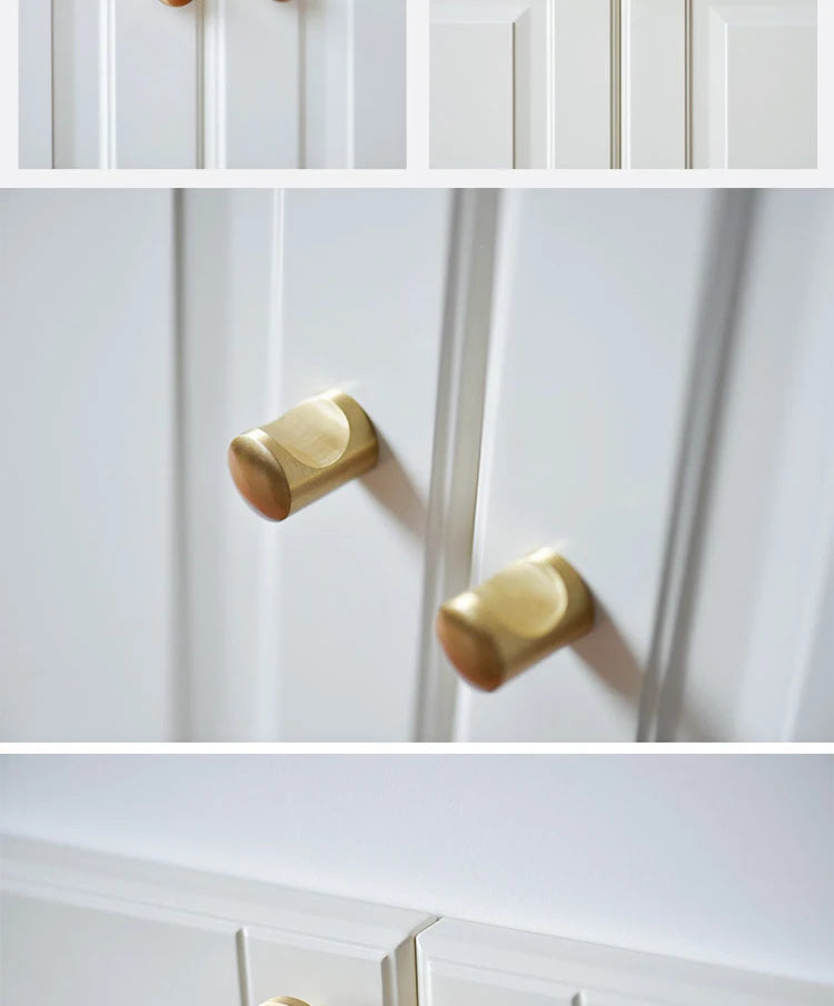 Round Brass Dresser Knobs Drawer Handle Cabinet Door Handle Antique Antique Kitchen furniture Hardware Knob Kitchen  Handles