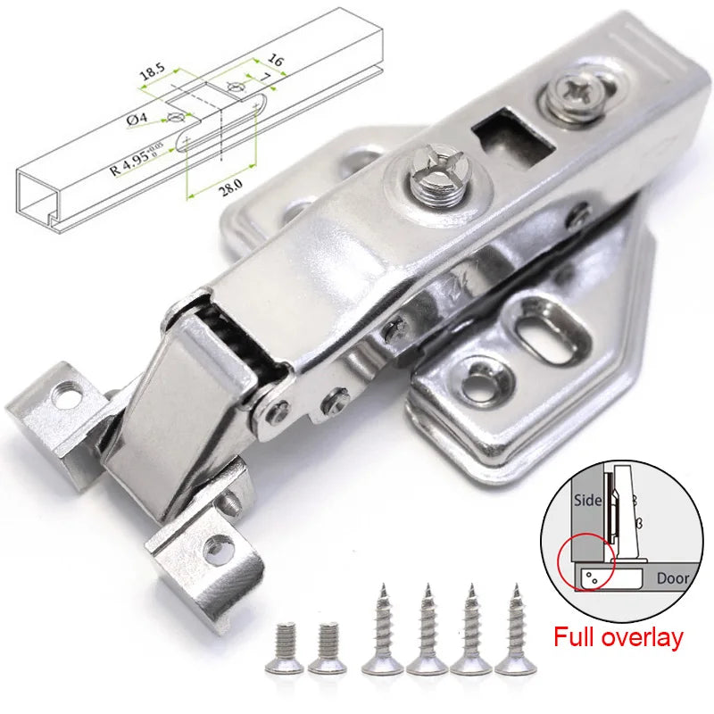 Metal Aluminum Frame Glass Door Hinge Bathroom Kitchen Wine Cabinet Shoe Wardrobe Bookcase Display Makeup Cupboard Door Hinges