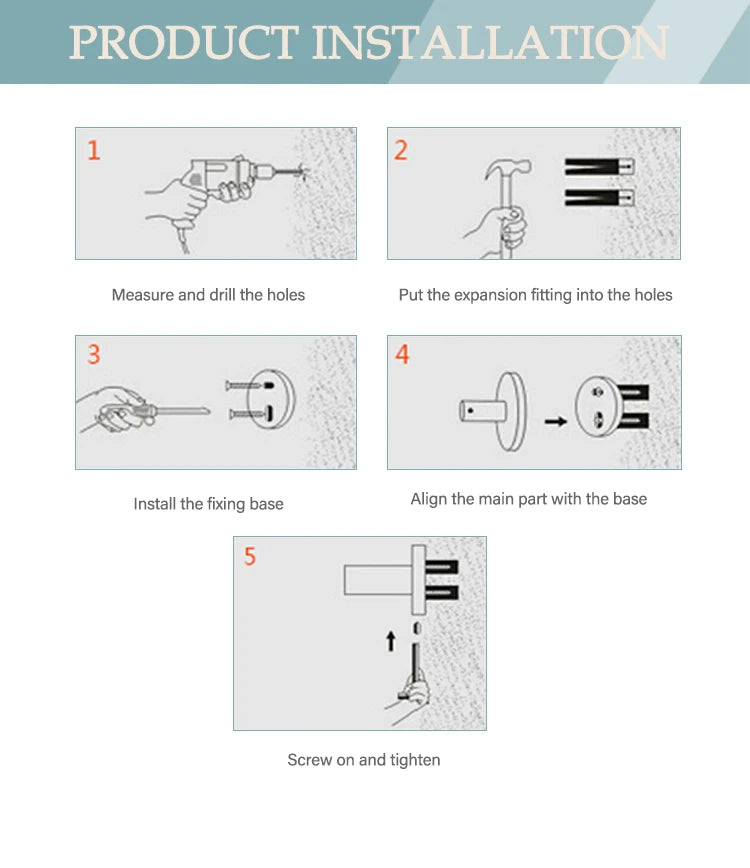 Stainless Steel Gold Brushed Bathroom Toilet Accessories Hardware Set Towel Hook Wall Mounted Paper Holder Toilet Brush Holder
