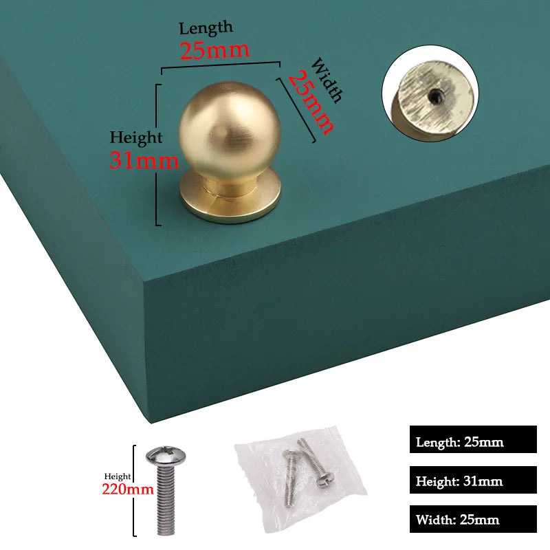 Modern Door Knobs and Handles For Interior Doors Golden Furniture Cabinets Drawers Solid Kitchen Cupboard Handles Pull