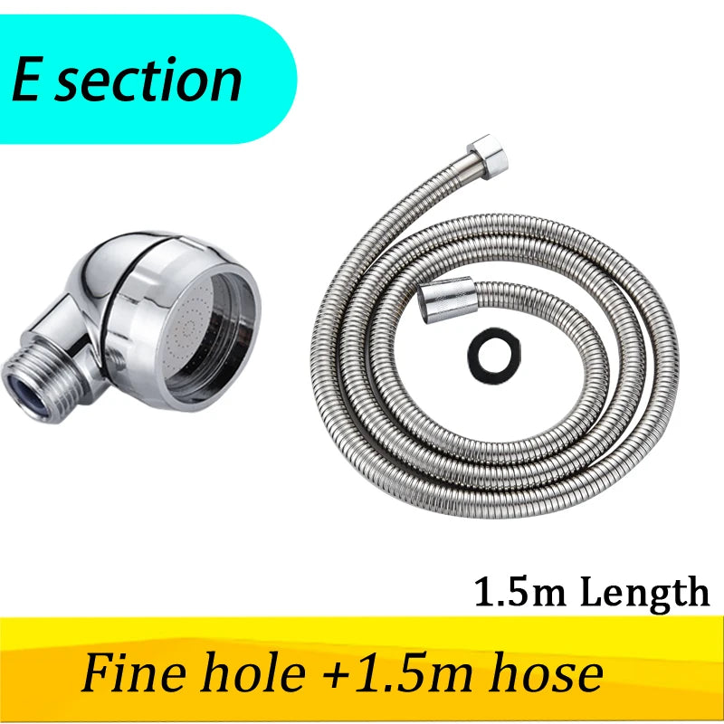 Bathroom Shower Head Hair Beauty Room Water-Saving Wash Shower Head Barber Shop Shower Nozzle Sprinkler Sprayer Filter Head
