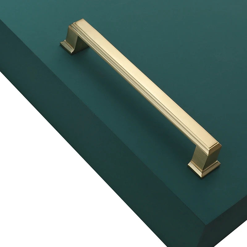 Modern Door Knobs and Handles For Interior Doors Golden Furniture Cabinets Drawers Solid Kitchen Cupboard Handles Pull