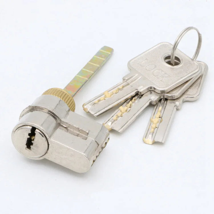 Heart Indoor Door Lock for Bedroom Wooden Door Old-Fashioned Universal Single Lock Cylinder for Kitchen Bathroom Toilet Hotel