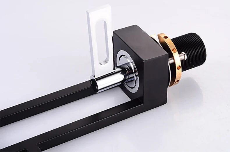 BAKALA Modern Basin Faucets Black Sink Mixer Taps Brass Bathroom Taps Square Vessel Sink Faucet Black Basin Mixer Cold Hot Water