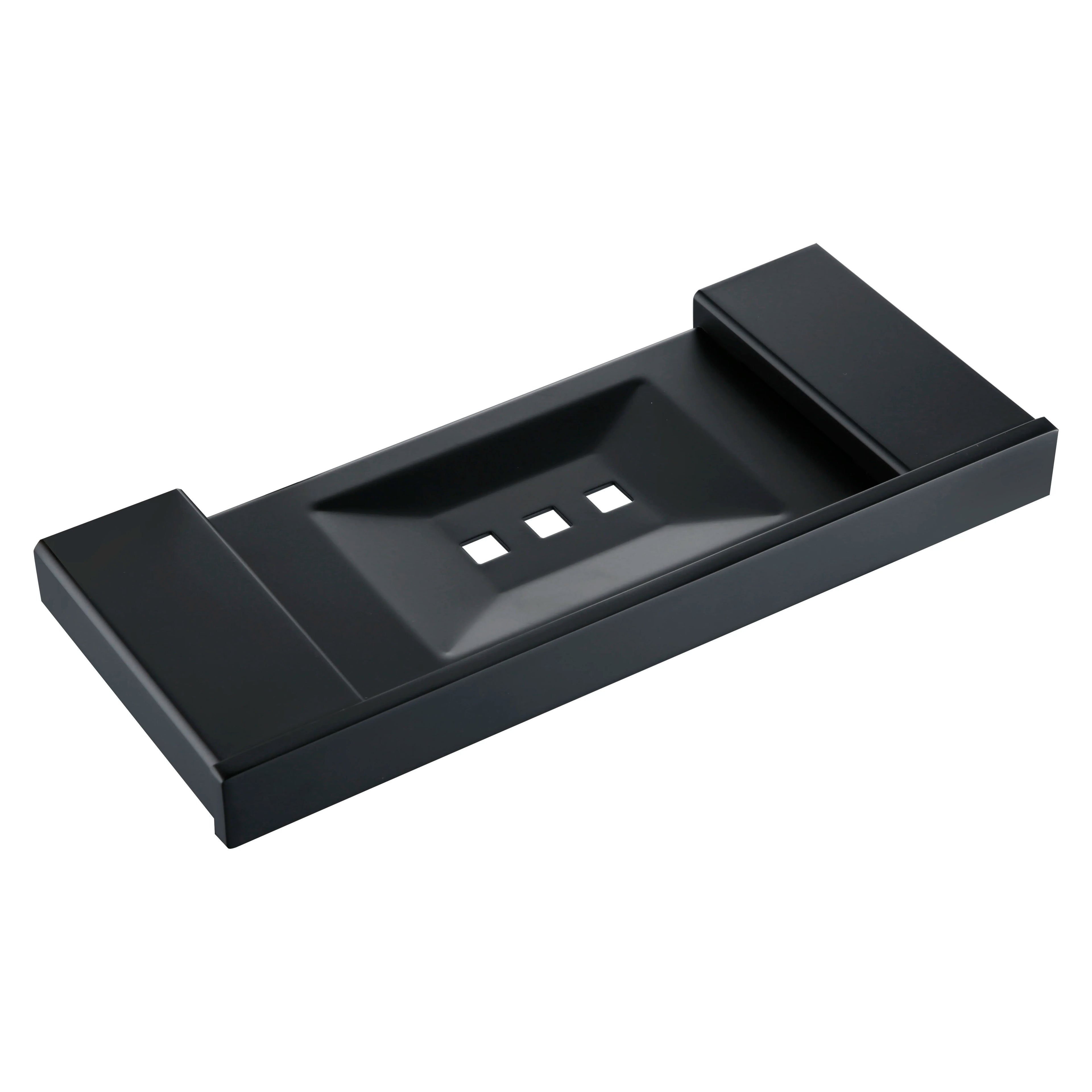 Bathroom Accessories Hardware Set Matte Black SUS304 Stainless Steel Paper Holder Toothbrush Holder Towel Bar Bath Shelves