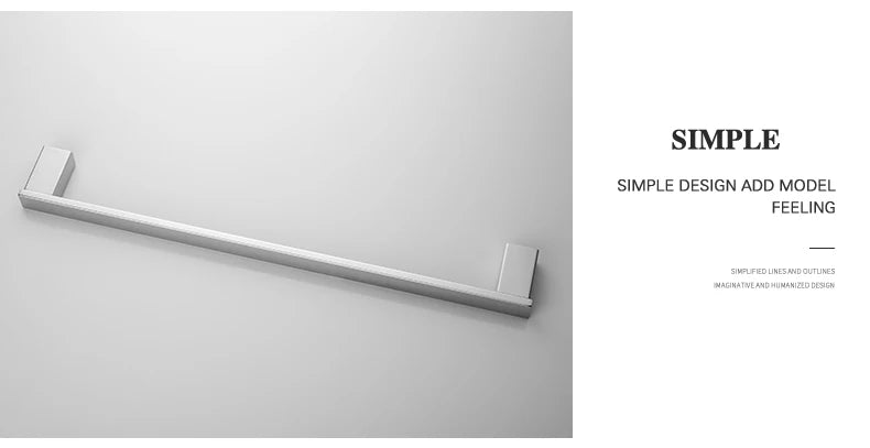 Stainless Steel Bathroom Accessories Wall Shelf Towel Bar Rack Rail Toilet Brush Roll Paper Holder Soap Dish Bathroom Hardware