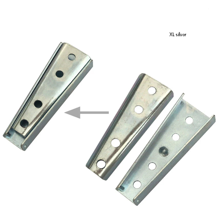 Short Drawer Slide Furniture Guide Rail Full Extension Kitchen Cupboard Hardware for Cabinets,Closets,S, L,XL Hardware Accessory
