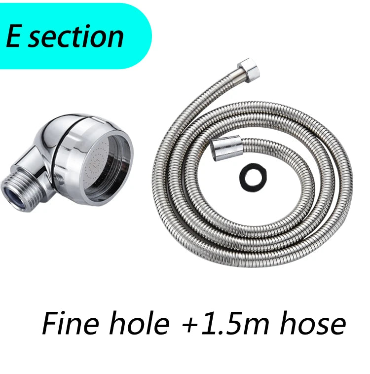 Bathroom Shower Head Hair Beauty Room Water-Saving Wash Shower Head Barber Shop Shower Nozzle Sprinkler Sprayer Filter Head