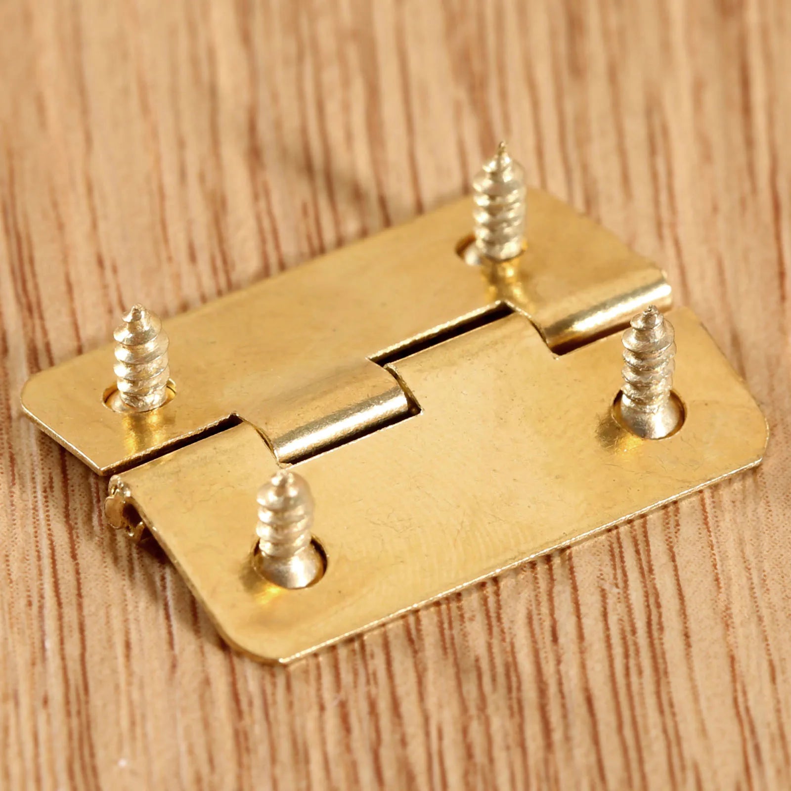 4pcs 24*18mm  Drawer Hinges Kitchen Cabinet Door Hinges for Caskets Jewelry Boxes Furniture Fittings  Furniture Accessories