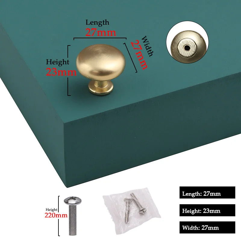 Modern Door Knobs and Handles For Interior Doors Golden Furniture Cabinets Drawers Solid Kitchen Cupboard Handles Pull