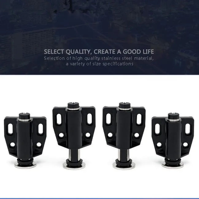 10pcs Best quality Magnetic Cabinet Catch Kitchen Door Stopper Drawer Latch Soft Close Push to Open Damper Buffers For Furniture