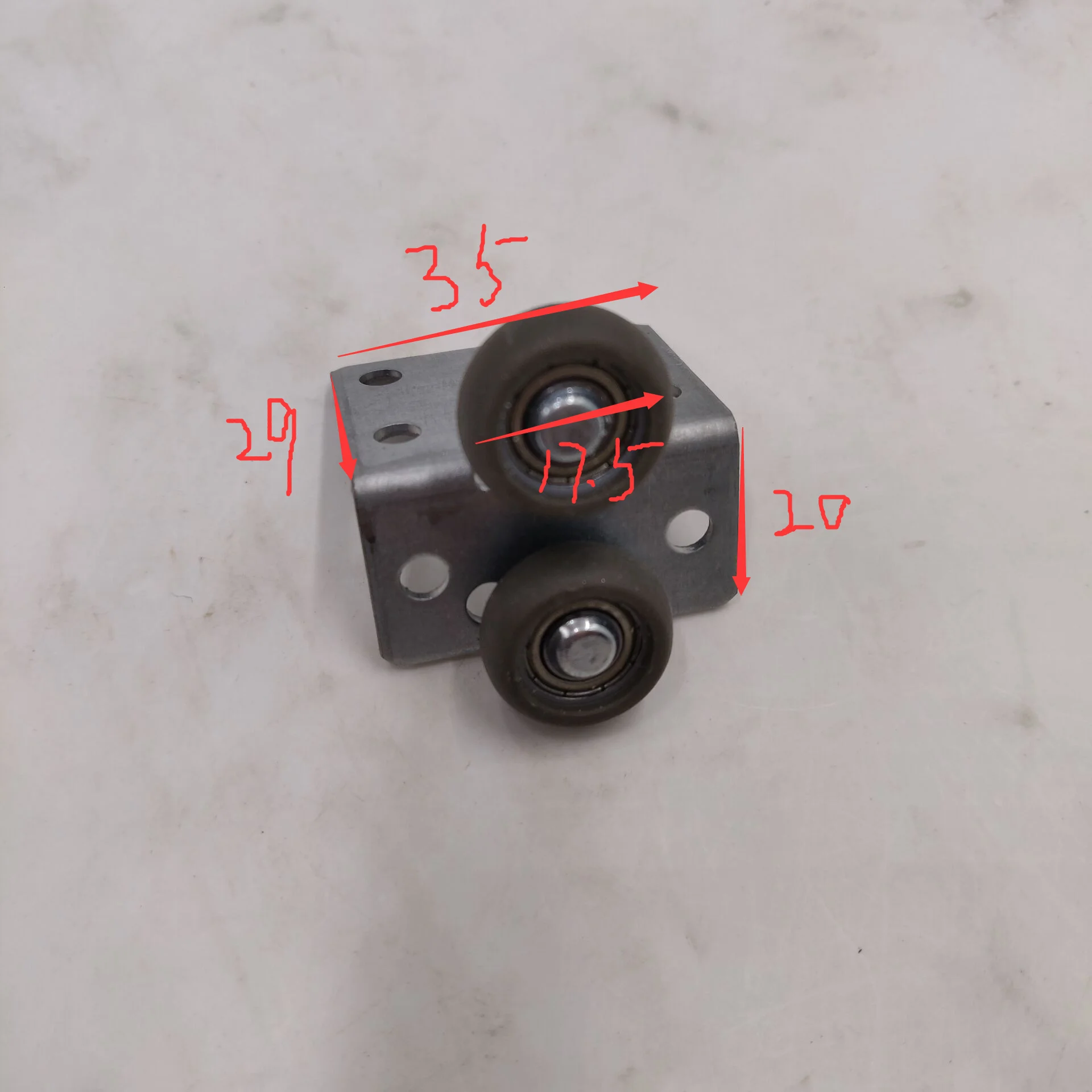 sliding door top upper wheel living room balcony pulley rail hardware track upper wheel