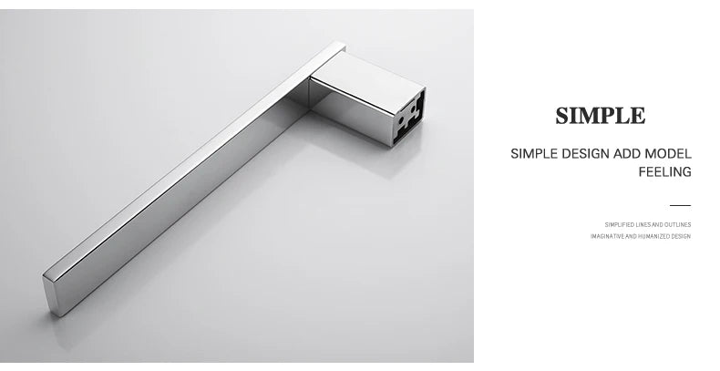 Stainless Steel Bathroom Accessories Wall Shelf Towel Bar Rack Rail Toilet Brush Roll Paper Holder Soap Dish Bathroom Hardware