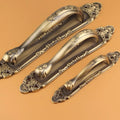 Retro Classic Anti-theft Door Handles and Knobs Double Door Big Pulls Large Hole Spacing Length 18cm 25cm 30cm