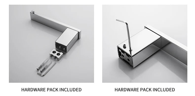 Stainless Steel Bathroom Accessories Wall Shelf Towel Bar Rack Rail Toilet Brush Roll Paper Holder Soap Dish Bathroom Hardware