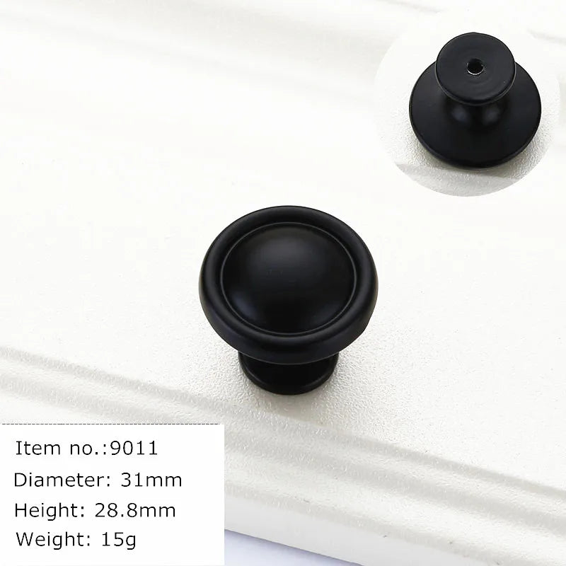 Modern Cabinet Handles Solid Aluminum Alloy Door Knobs And Handles Kitchen Cupboard Pulls Drawer Knobs Furniture Handle Hardware