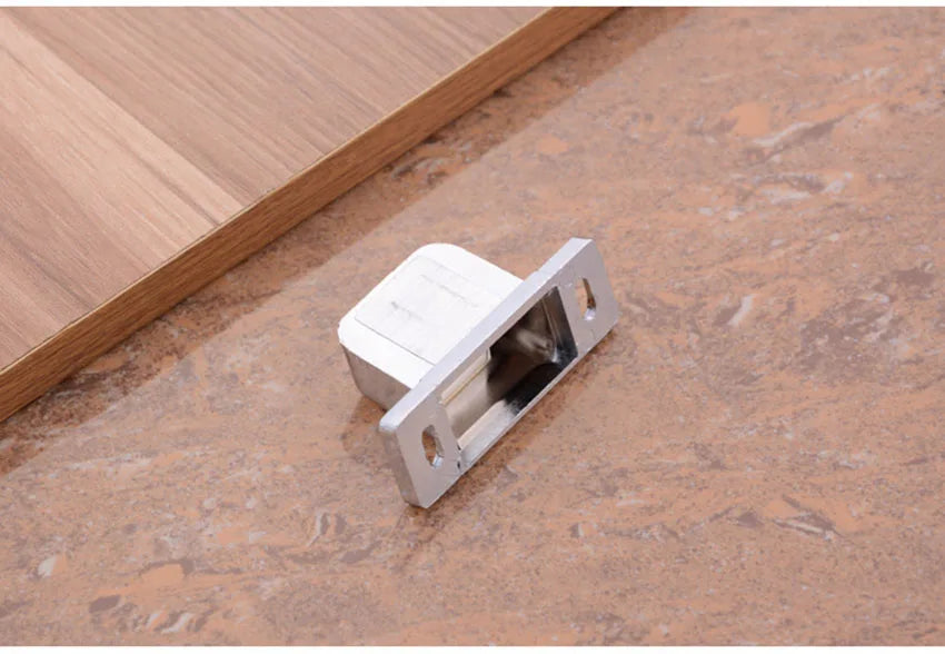 Magnetic Door Stop, Hidden Magnetic Door Stopper,Zinc Alloy,Floor Mount Self Adhesive & Punched Door Catch Doorstop,самозажимной