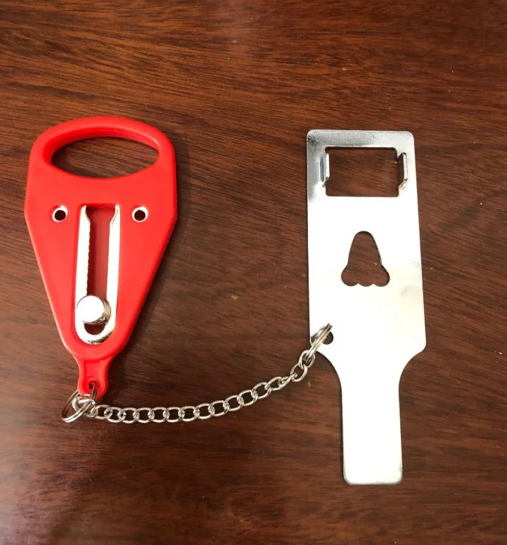 Portable Door Lock Self-Defense Anti Theft Door Locks Safety Latch Door Stopper Security Hotel Apartment Travel Home Door Locks