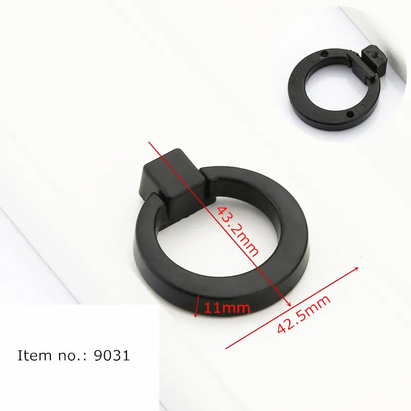 Modern Cabinet Handles Solid Aluminum Alloy Door Knobs And Handles Kitchen Cupboard Pulls Drawer Knobs Furniture Handle Hardware