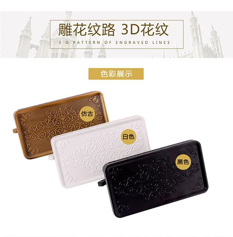 Bathroom Hardware Set  White Paper Mobile Phone Holder Space Aluminum Antique Roll Holder with Shelf Toilet Paper Box Wall Mount