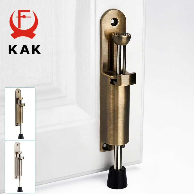 KAK European Style Bright Gold Cabinet Handles Drawer Knobs Kitchen Handle Cupboard Door Pulls Furniture Handle Cabinet Hardware