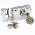Door Lock Strong Deadbolt Home Security Universal Exterior Anti-theft Accessory Stainless Steel Multiple Insurance Smooth