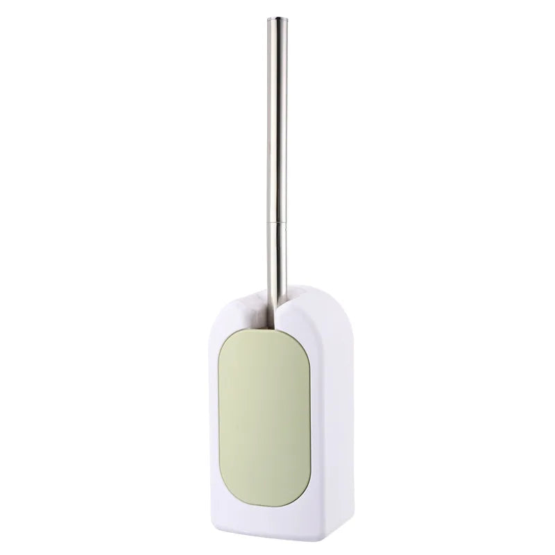Bathroom bathroom wall-mounted toilet brush Long handle household suit No dead corner soft fur toilet cleaning toilet brush