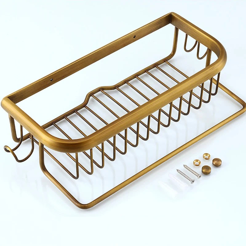 Bathroom Accessories,Towel Bar, Paper Holder, Robe Hook, Antique Brass, Wall Mounted, Solid Brass,Shower Bath Hardware Set