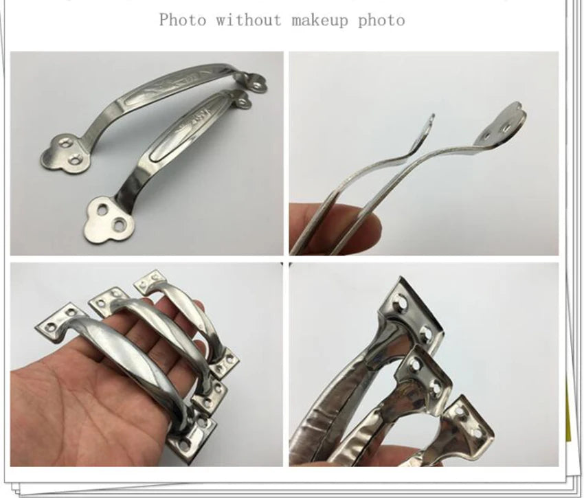 Door Handles Simple Drawer Pulls Wardrobe Closet Kitchen Cabinet Knobs and Handles for Furniture Handles with screw