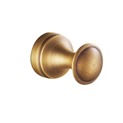 Soild brass antique bathroom accessories set towel bar shelf hook toilet paper rack brush holder mirror banheiro hardware