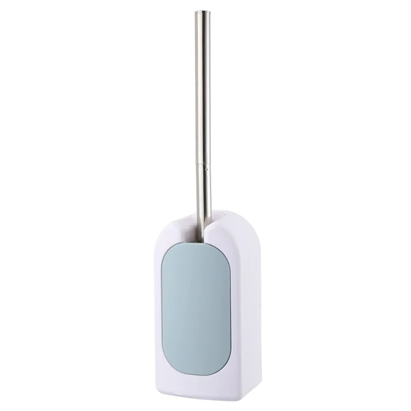 Bathroom bathroom wall-mounted toilet brush Long handle household suit No dead corner soft fur toilet cleaning toilet brush