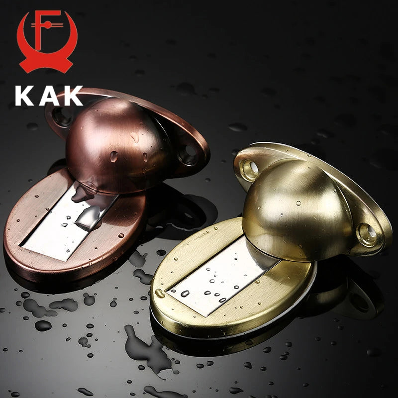 KAK European Style Bright Gold Cabinet Handles Drawer Knobs Kitchen Handle Cupboard Door Pulls Furniture Handle Cabinet Hardware