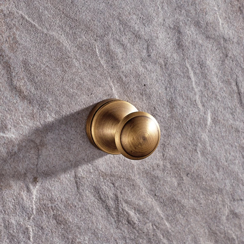 Bathroom Accessories,Towel Bar, Paper Holder, Robe Hook, Antique Brass, Wall Mounted, Solid Brass,Shower Bath Hardware Set