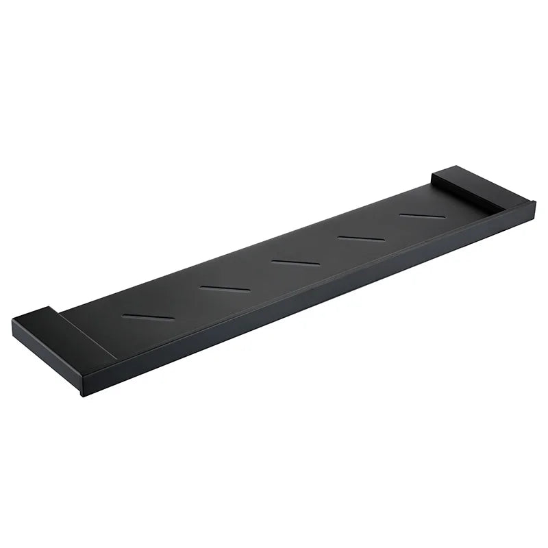 Bathroom Accessories Hardware Set Matte Black SUS304 Stainless Steel Paper Holder Toothbrush Holder Towel Bar Bath Shelves