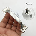 Door Handles Simple Drawer Pulls Wardrobe Closet Kitchen Cabinet Knobs and Handles for Furniture Handles with screw