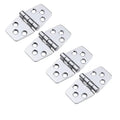 4Pcs Door hinges Marine Grade Stainless Steel Hinge for Boat 3" x 1.5" Window Hinges Hinges Hardware