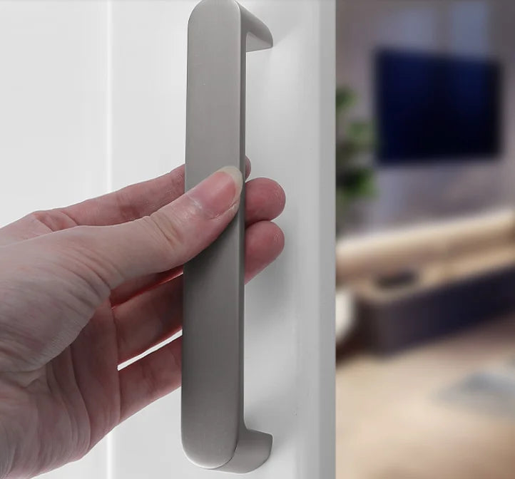 Modern Kitchen Cabinet Door Handles Knobs Brushed Nickel Drawer Pull Handle Dresser black Knob Cupboard Hardware