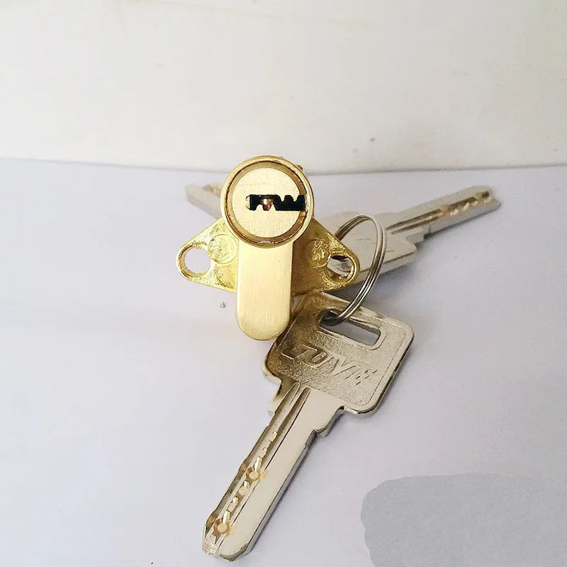 Heart Indoor Door Lock for Bedroom Wooden Door Old-Fashioned Universal Single Lock Cylinder for Kitchen Bathroom Toilet Hotel