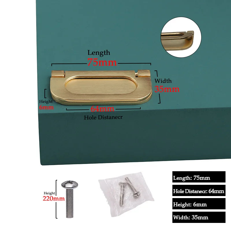Modern Door Knobs and Handles For Interior Doors Golden Furniture Cabinets Drawers Solid Kitchen Cupboard Handles Pull