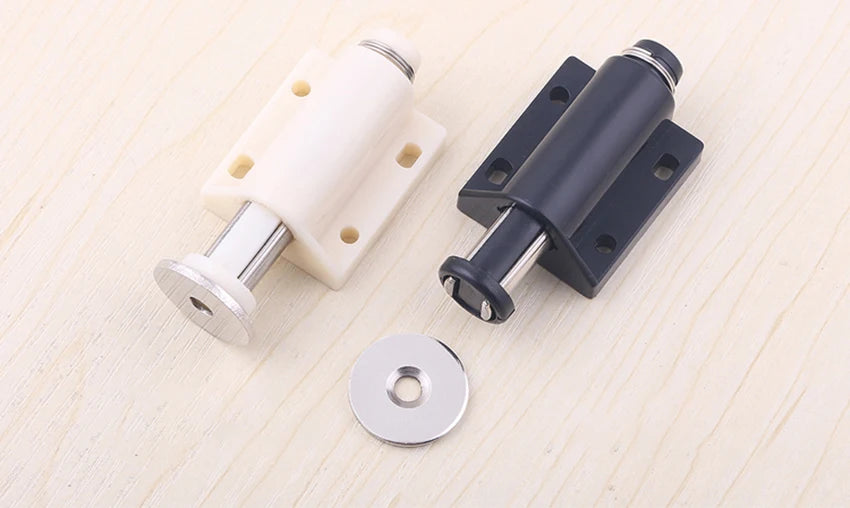 Rebounding Magnetic Drawer Latch Door Closer Furniture Hardware Cabinet Catches Door Stopper for Wardrobe/Kitchen Cupboard