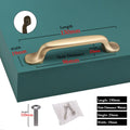 Modern Door Knobs and Handles For Interior Doors Golden Furniture Cabinets Drawers Solid Kitchen Cupboard Handles Pull