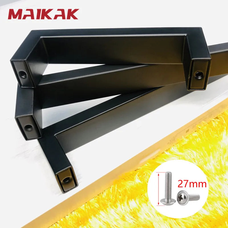 MAIKAK  Matte Black Cabinet Handles Knobs Long Furniture Pulls Kitchen Cupboard Wardrobe Chest Drawer Modern Nordic Handle Pull