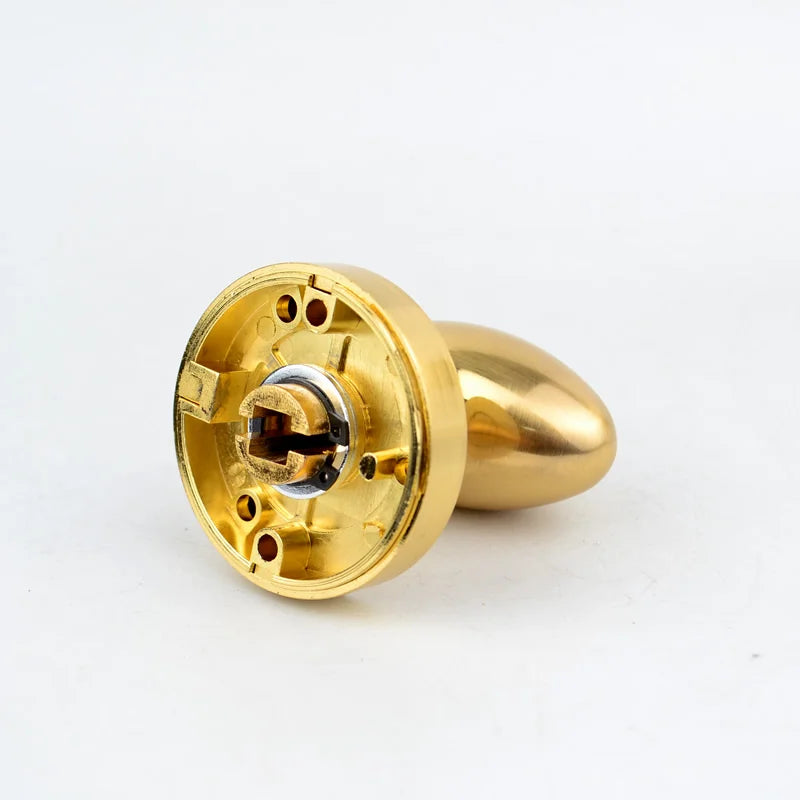 Super beautiful egg-shaped Oval door handle without lock body zinc alloy 4colors home hardware