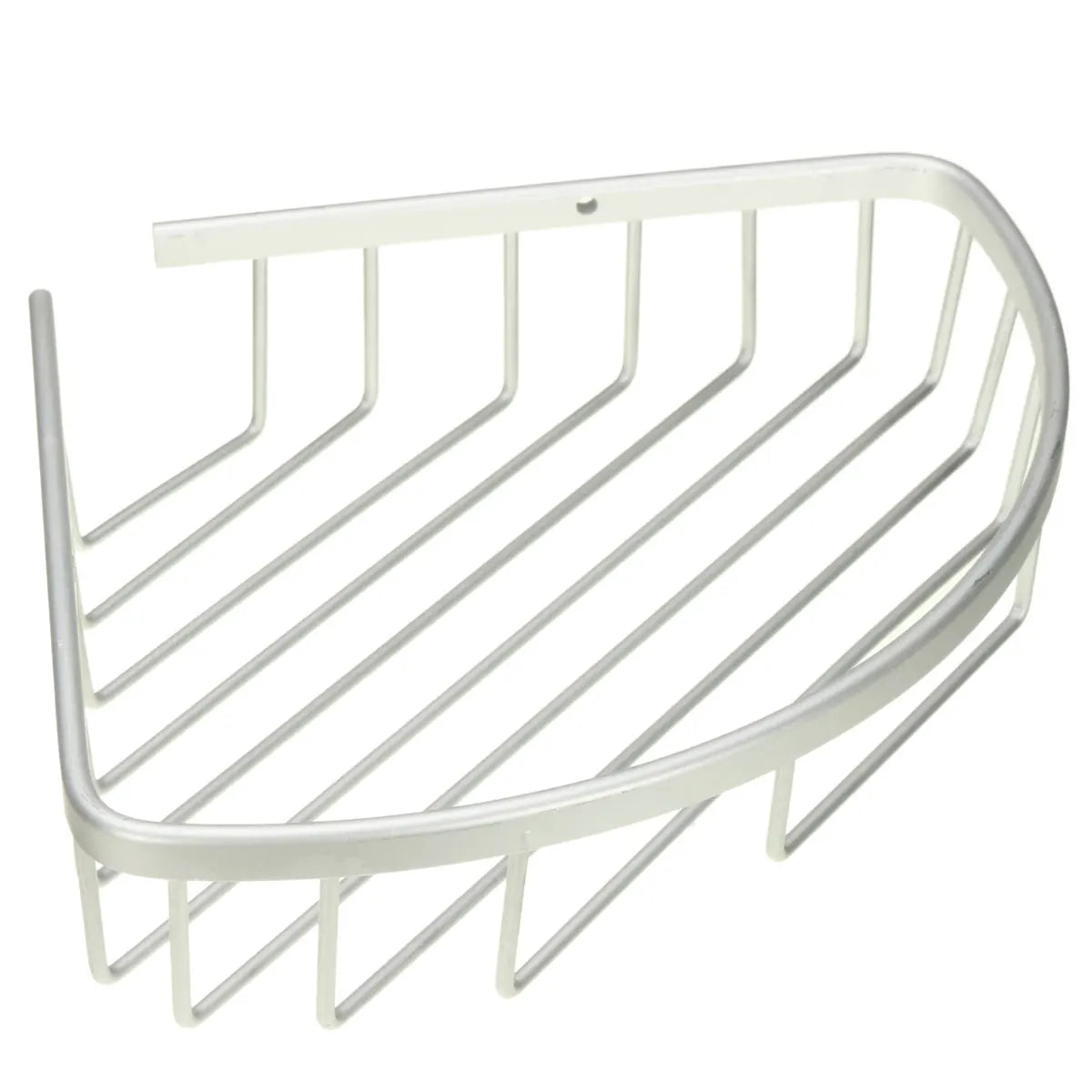 Bathroom Punch Free  Aluminum Triangular Rack Storage Organizer Corner Shelf For Shampoo Soap Cosmetic Basket Holder