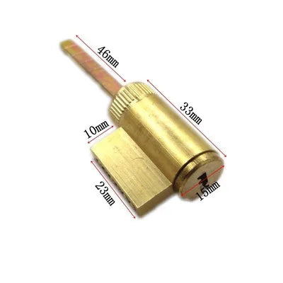 Heart Indoor Door Lock for Bedroom Wooden Door Old-Fashioned Universal Single Lock Cylinder for Kitchen Bathroom Toilet Hotel